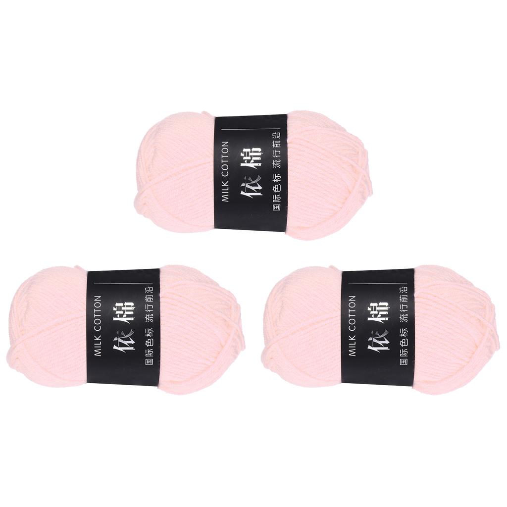 3 мотка хлопковой пряжи, 60% хлопок, 40% акрил пряжа для вязания крючком, пряжа для пледа для вязания крючком золото