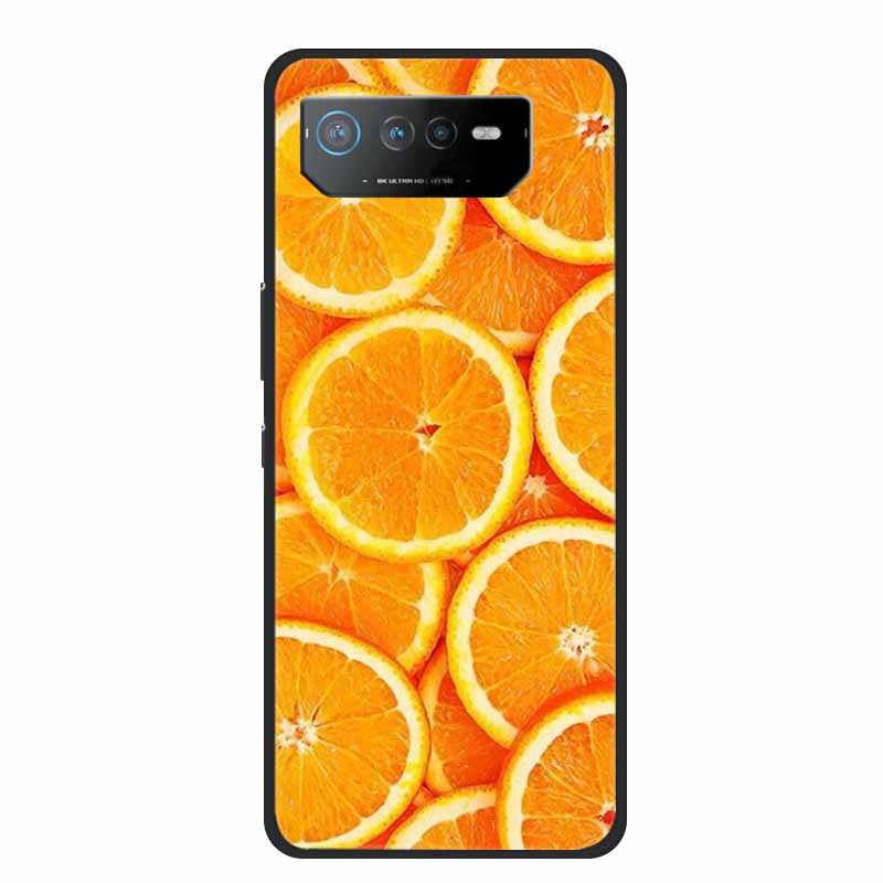 Чехол для Asus ROG Phone 6 Pro Phone6 Pro Coque Черный ТПУ Силикон Мягкая Задняя Крышка Чехол Для Asus ROG Phone 6D Ultimate Чехол для Телефона