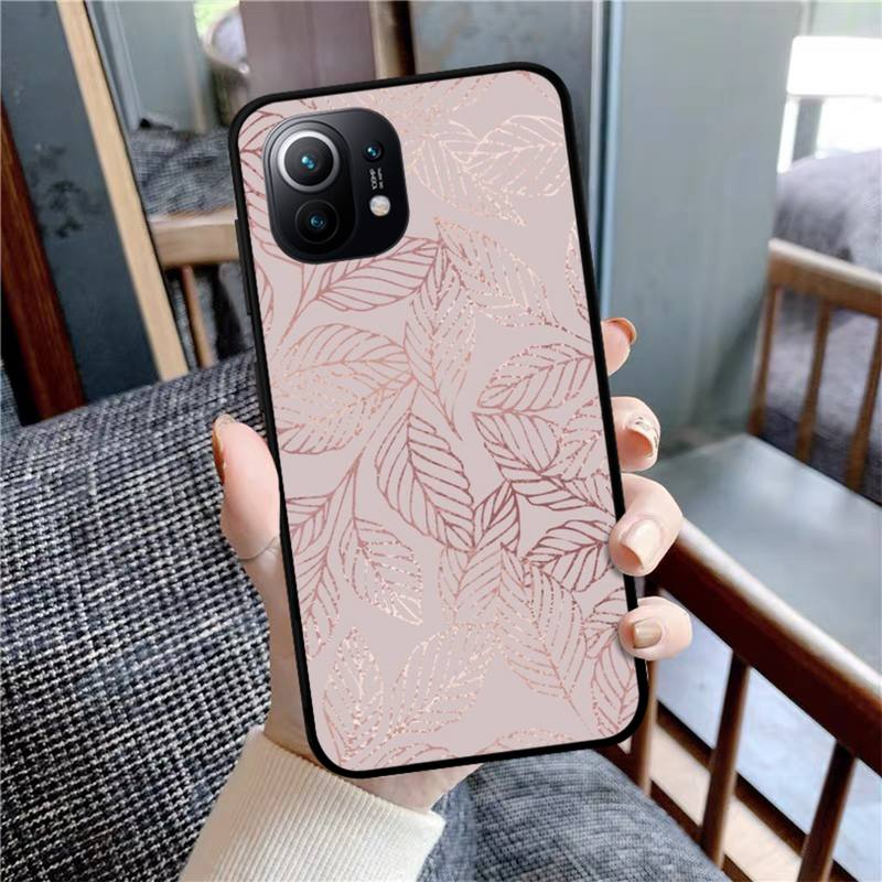 Beautiful Gold Rose Phone Case For Xiaomi Mi Note 10 Pro 8 Lite 9 Se 10T 6X 6 5X 5 F1 Mix 2S Max 2 3 Cover