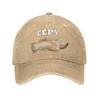 Vintage Eepy Cat Casual Baseball Cap Summer  Trucker Hat Adjustable Hiking Fishing Snapback Cap Street Style Baseball Caps