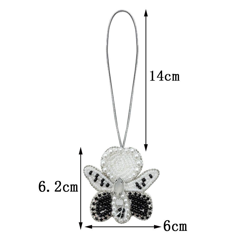 DIY Bouquet Pendant Potted Green Plants Bag Chain Charms Bag Accessories Car Accessory
