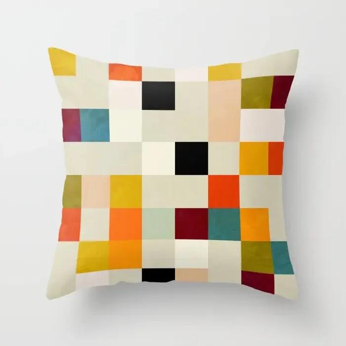 decorative Home pillow case Cushion covers 45*45 nordic 40*40 40x40cm 50x50cm Living room modern geometric abstract 60x60 color