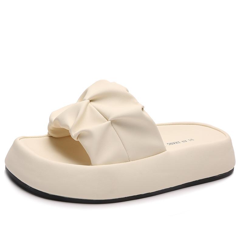 Flip-flops Summer Thick-soled Shoes Casual Beach Sandals and Fashionable Women's Flip-flops