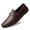 Модные мужские лоферы Мужская повседневная весенне-осенняя обувь 2024 Роскошный бренд Мужская деловая обувь Натуральная кожа для мужчин Обувь слипоны