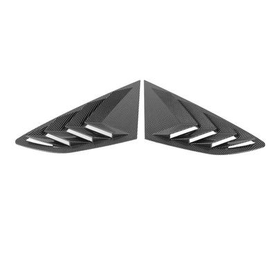 Пара накладок на жалюзи боковых задних окон левая правая накладка на воздухозаборник заднего окна для S5 F5