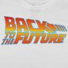Back To The Future Mens Logo Cotton T-Shirt