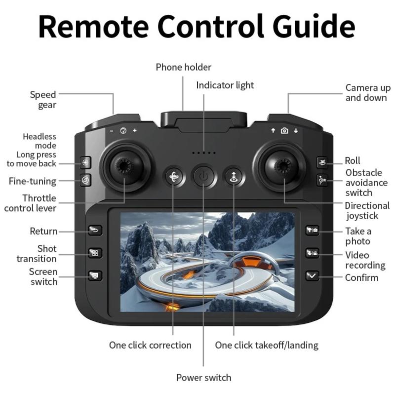 2026 New Z4 Drone 8K Wifi GPS Professional HD Aerial Photography Quadcopter with Dual Cameras Remote Control UAV for Kids Adults