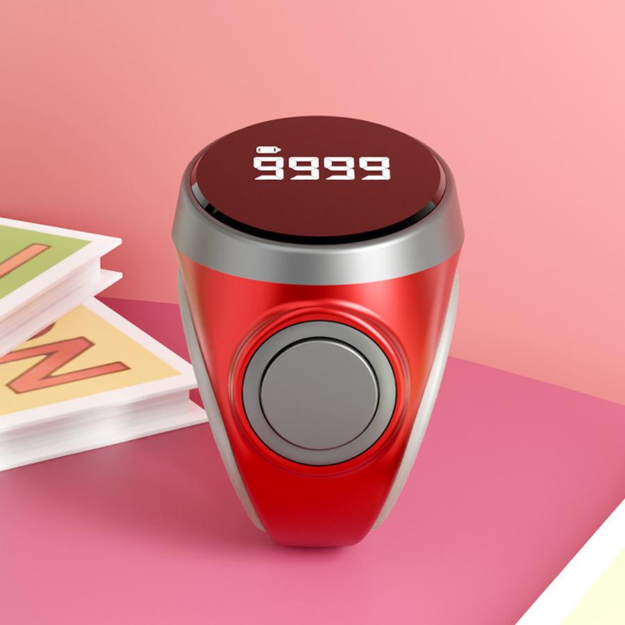 2 шт. Новый S9 Счетчик Пресс Ночник Кольцо на палец Зарядка Умный Электронный Цифровой Ручной Рекордер