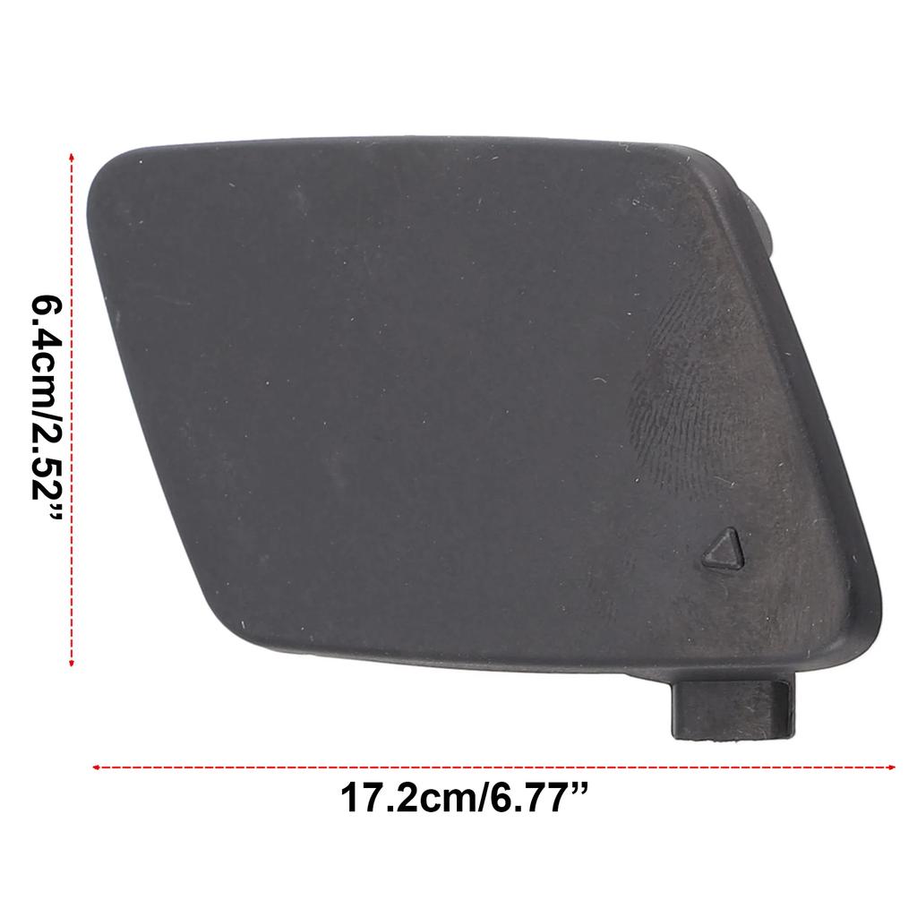 Защитите и закройте проушину буксировочного крюка переднего бампера с помощью этой черной грунтовочной крышки для BMW 3 E90 E91 2009 2012 M SPORT