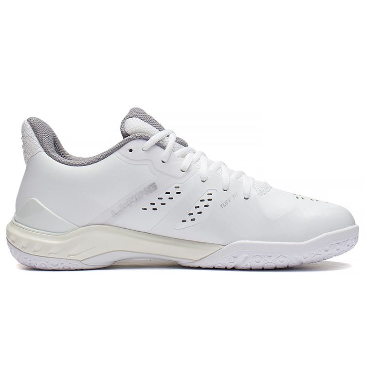Li Ning Yun Ting Cushioning Breathable Low-Top Badminton Shoes Unisex Shoes White AYAS028-2