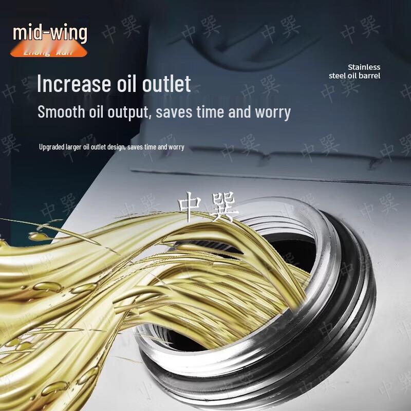 Stainless Steel Fuel Storage Can