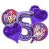 Kpop Demon Hunters Children's Birthday Party Decoration Ball Number Digit 1-10 Balloon Set Baby Shower Party Supplies Gift Toy