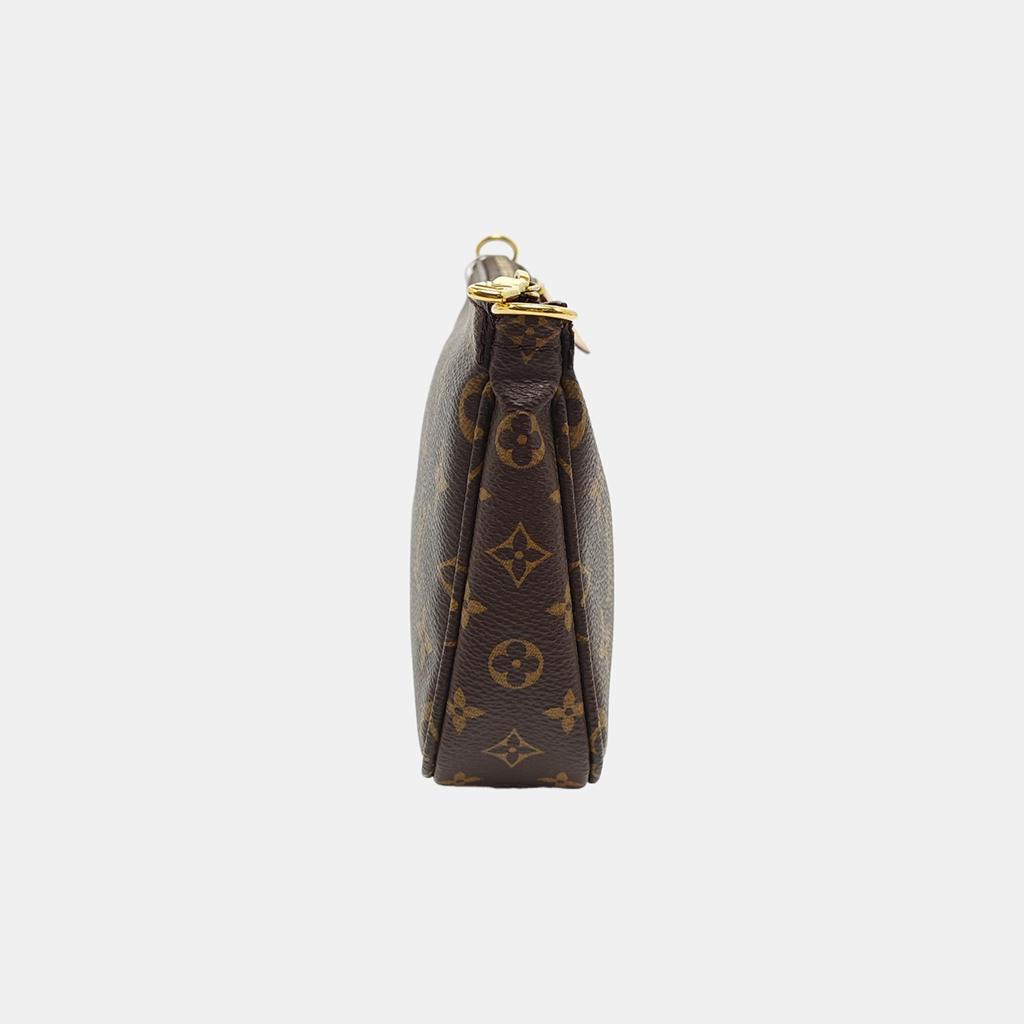 [Б/У] Multi Pochette Accessoires Сумка-комбинация «Пять в одном» на цепочке Monogram Из покрытого канваса Кожаная сумка Маджонг Под мышкой Ручная - Очень хорошее состояние #1GED4F6