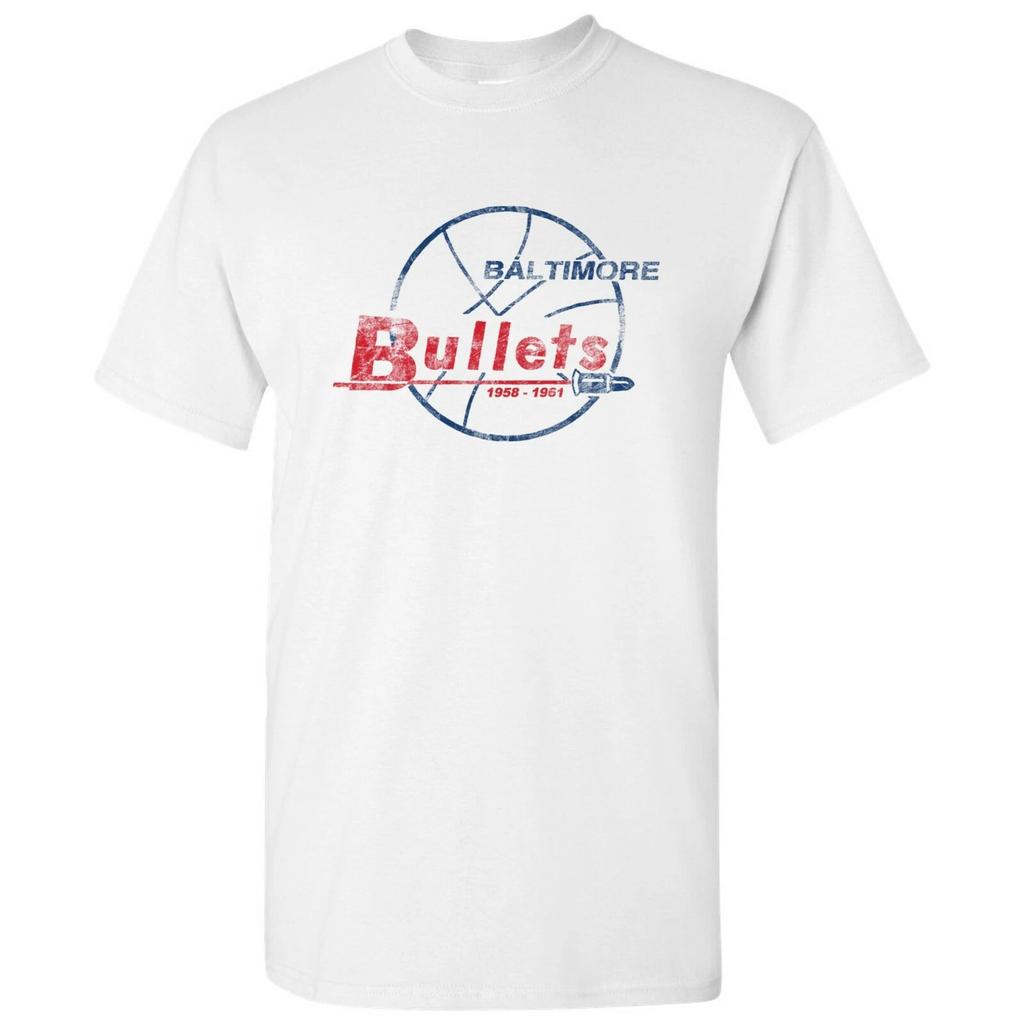 Футболка Baltimore Bullets UGP Classics Базовая хлопковая - Белая