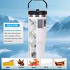 30 Oz Insulated Mug 304 Stainless Steel Drinkware Vacuum Insulation BPA Free Tritan Material, Perfect for Iced and Hot Drinks