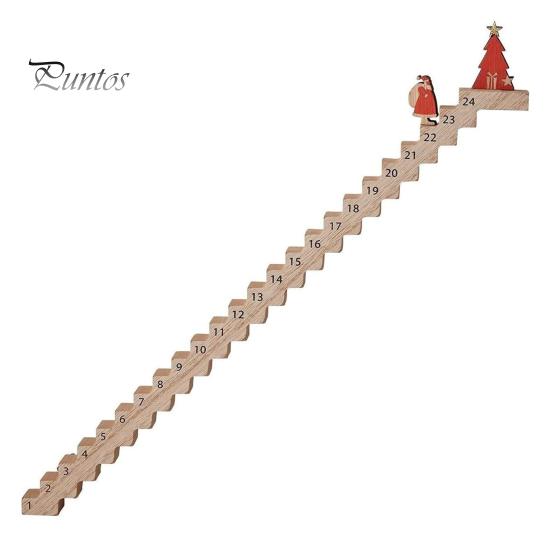 1 шт/2 шт деревянные лестницы восхождение рождественский адвент календарь лестница Санты календарь обратного отсчета интерактивная игрушка восхождение лестница для праздничного декора