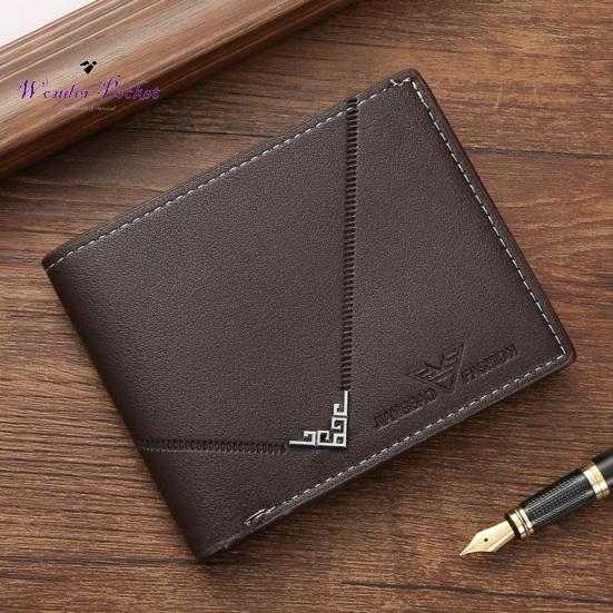 Мужской кошелек из искусственной кожи, однотонный, винтажный, большой емкости, с несколькими карманами, портативный, складной, кошелек для хранения монет, сексуальная одежда для взрослых