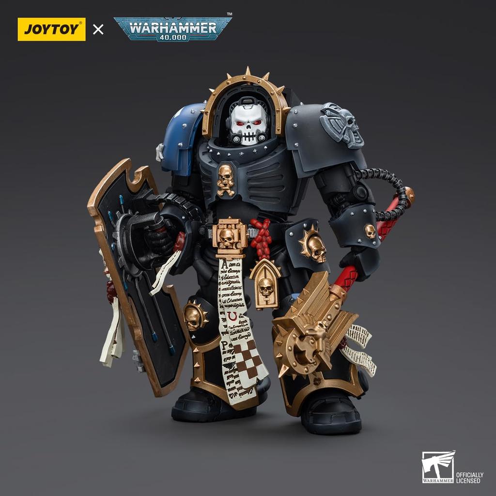 JoyToy Warhammer Ультрамарин Капеллан в Терминаторской броне масштабная фигурка 40k 118