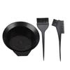 3pcs Hair Coloring Brush and Bowl Set Professional Hair Salon Dyeing Perming Tools