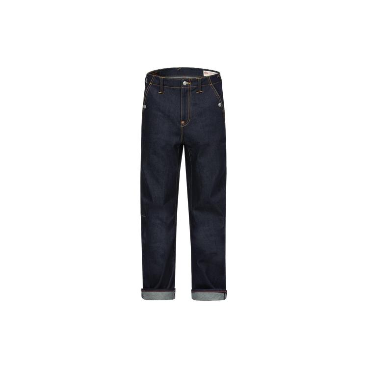 EVISU Jeans Men's Denim Blue Moderate Straight Fit Pants 2ESHTM4JE70333DDN