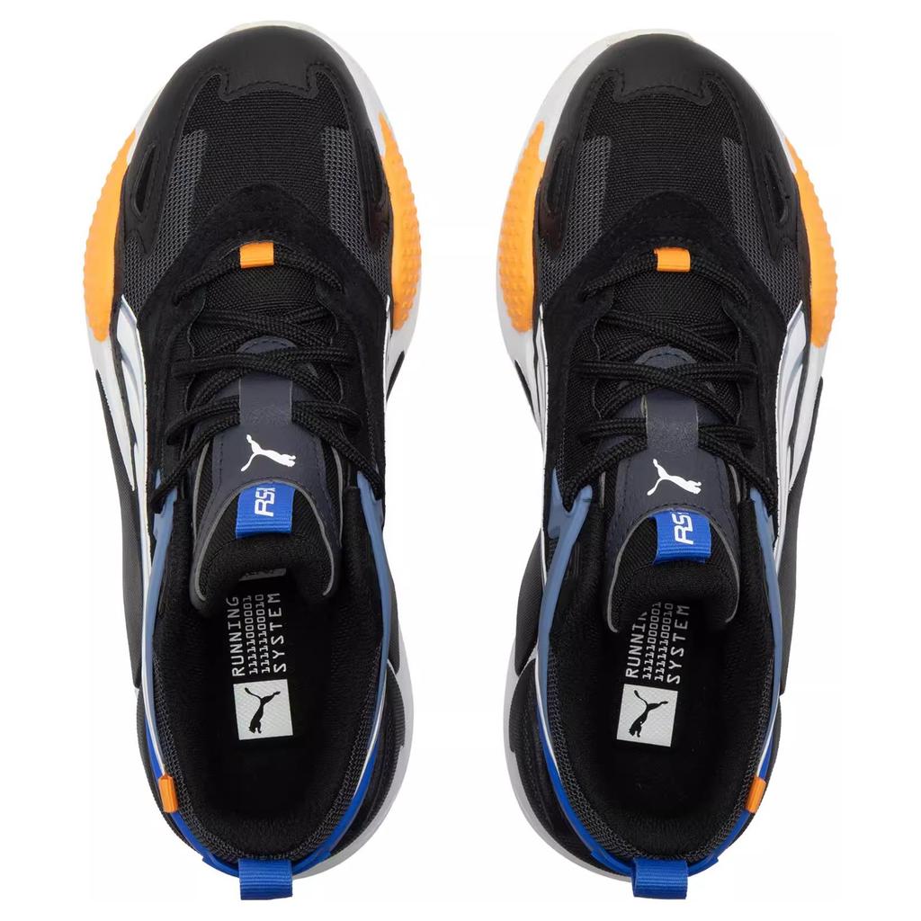 Puma Rs-X Ткань Двухслойная Коровья Кожа Синтетическая Кожа Резина Тпу Удобные Ретро Амортизация Износостойкие Низкие Кроссовки Папы 390048-03