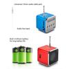 Portable TD V26 Digital Radio Speaker Mini FM Radio Receiver with LCD Stereo Speaker Support Micro