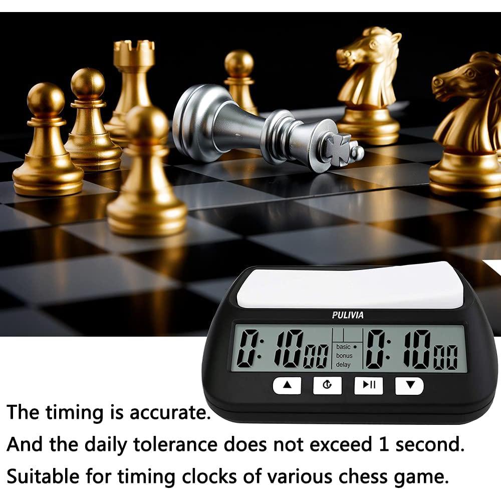 3-in-1 Multifunction Portable Chess Clock Digital Chess Timer for Board Games Professional Calculagraph Time-meter with Alarm 2
