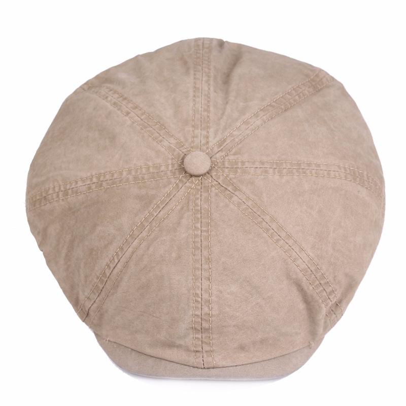 Ретро-кепка газетчика, шляпа художника, мужская восьмиугольная кепка, берет