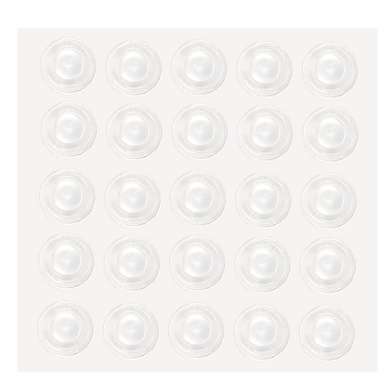 Silicone Door Handle Sound Dampening Pads - 25 Pack