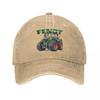 Fendt German Tractors Men Women Baseball Caps Farmer Farming Distressed Cotton Hats Cap Retro Outdoor Summer Snapback Cap
