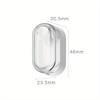 1Pcs Toothbrush Holder With Cover No Punching Wall-mounted Toothbrush Rack Self-adhesive Dust-free Bathroom Storage Organizer