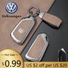 Для VOLKSWAGEN VW Чехол-брелок для ключа автомобиля Оболочка Брелок для VW Volkswagen Golf 8 MK8 ID3 ID4 Cupra 2020 Для Skoda Octavia A8 SEAT Le