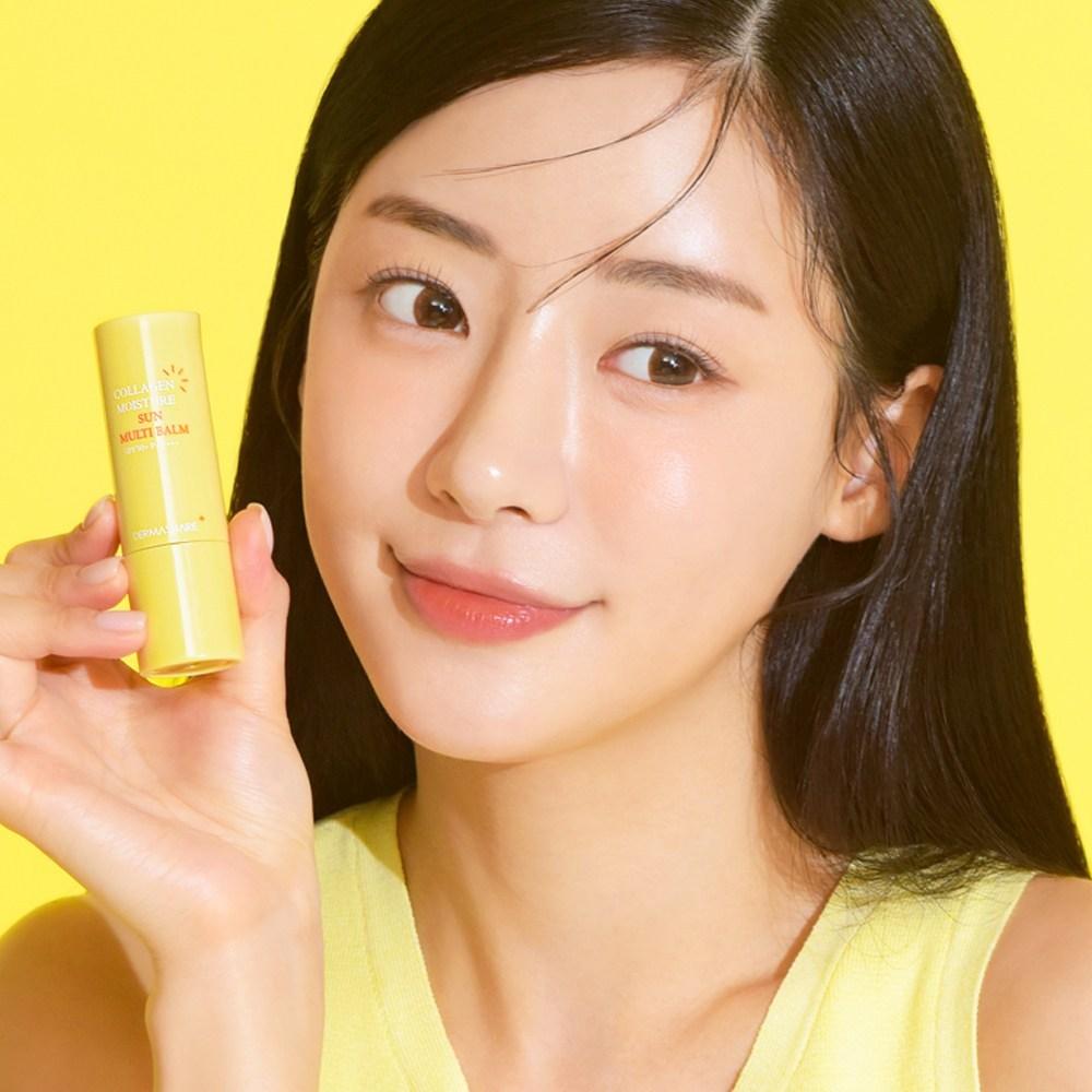 Dermashare Collagen Moisturizing Sun Multi Balm SPF50+ PA++++, 11g, 9 Pieces