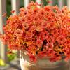 DIY Floral Eucalyptus Flower Bouquet Fall Decor Simulated Violet Bouquet  Photography Props