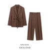 Kaslead New Arrival Women's Clothing Fashion Style Fashion Casual Suit Jacket Pants 1255791 5030401