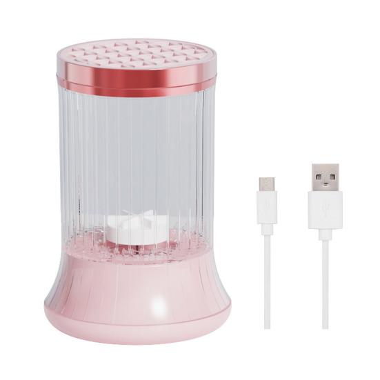 Очиститель для кистей для макияжа Электрическая автоматическая вращающаяся машинка для мытья косметических кистей Портативная чистящая машина Инструмент для чистки аксессуаров для макияжа