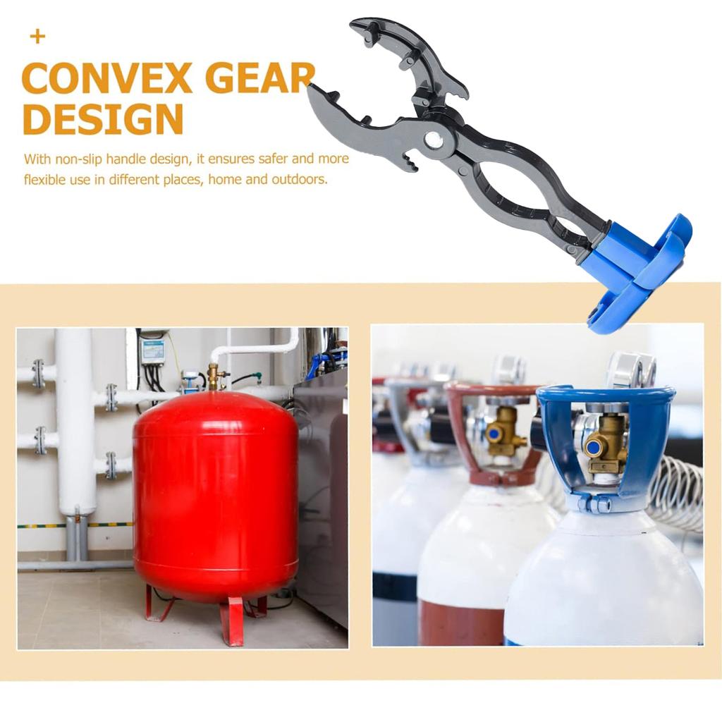 1 шт. Профессиональный газовый ключ Противоскользящий Регулируемый Ключ для баллона Редуктор давления Ключ Газы сжиженные Съемник