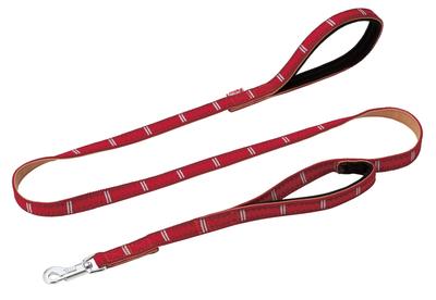 Petio Pet Leash BASIC PLUS Rhombus Lead красный для больших собак размер L