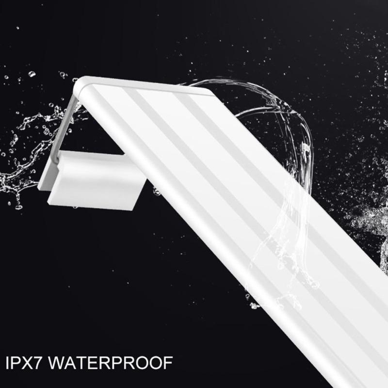 Светодиодная лампа с выдвижным зажимом для освещения аквариума Белый Синий свет