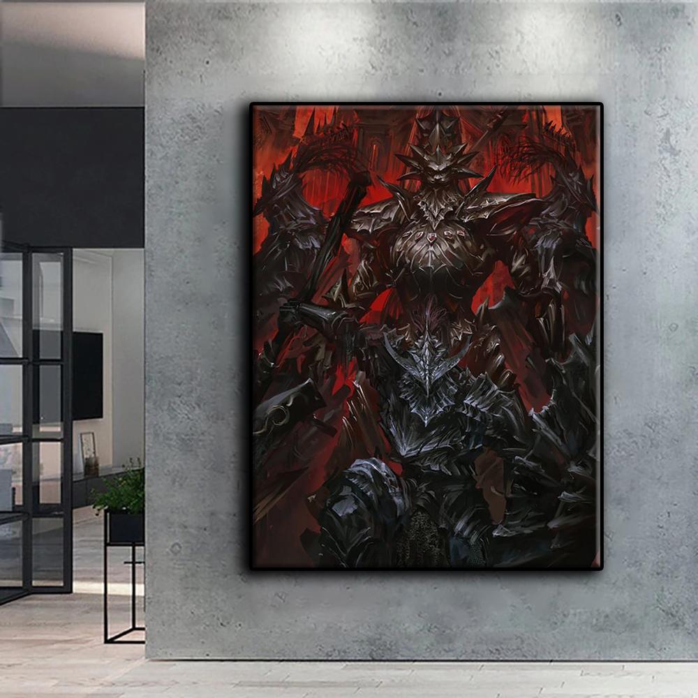 DIY 5D Diamond Painting Game Dark Souls Cross Stitch Kit Full Drill Embroidery Mosaic Art Picture of Rhinestones Gift