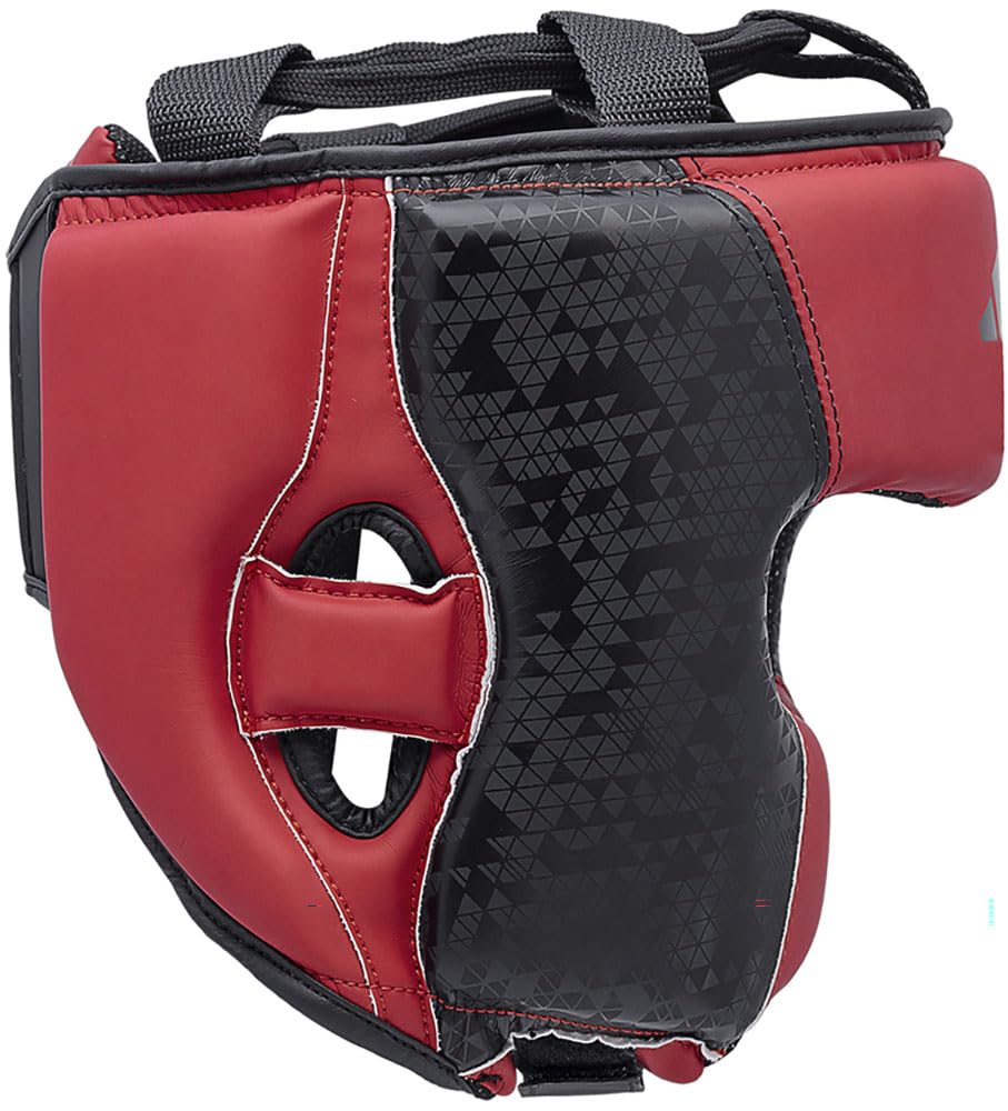 Adidas Combat Sports Boxing Martial Arts Head Guard Combat 50 Training Headgear ADIC50HG Vivid L Red/Black