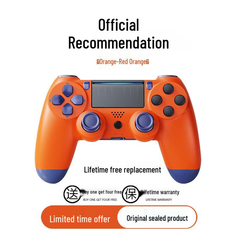 Compatible Wireless Bluetooth Controller for PS4 Pro, PC, Steam, iOS, and Mobile Devices