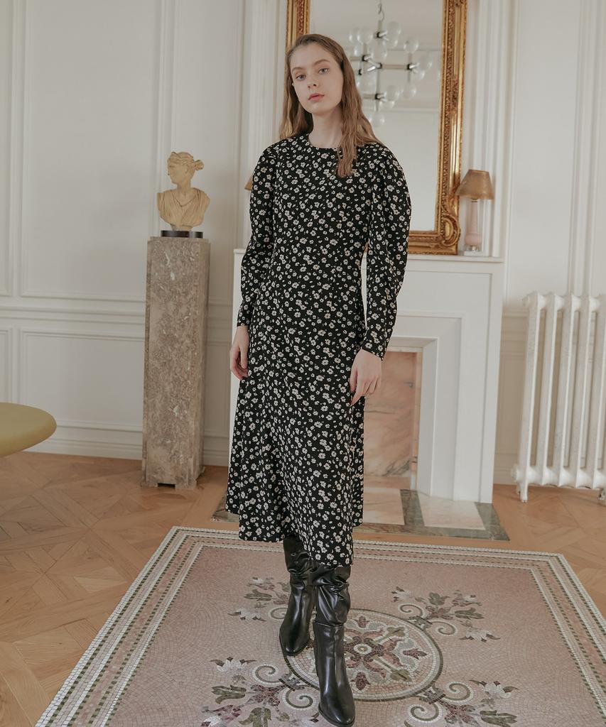 TINABLOSSOM Contrast Dress
