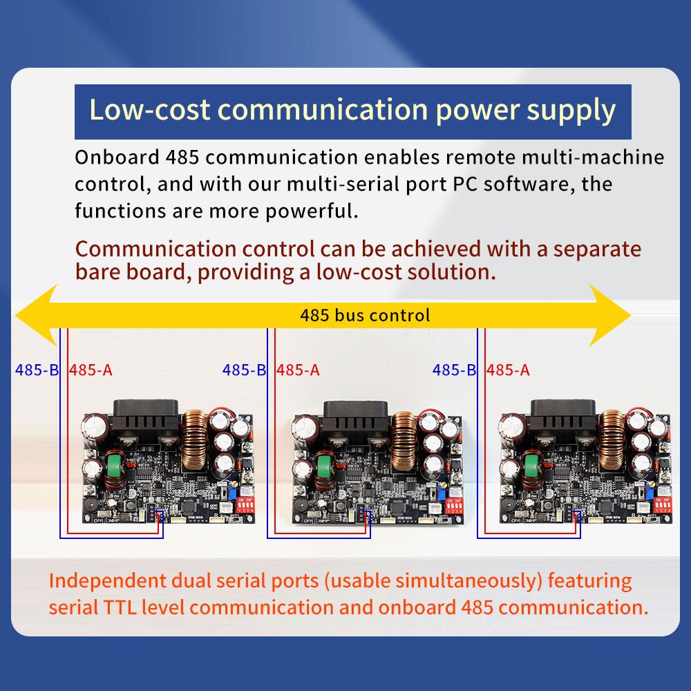 XY7025 adjustable step-down power supply DC12-85V CNC DC constant voltage and constant current module 25A/1750W