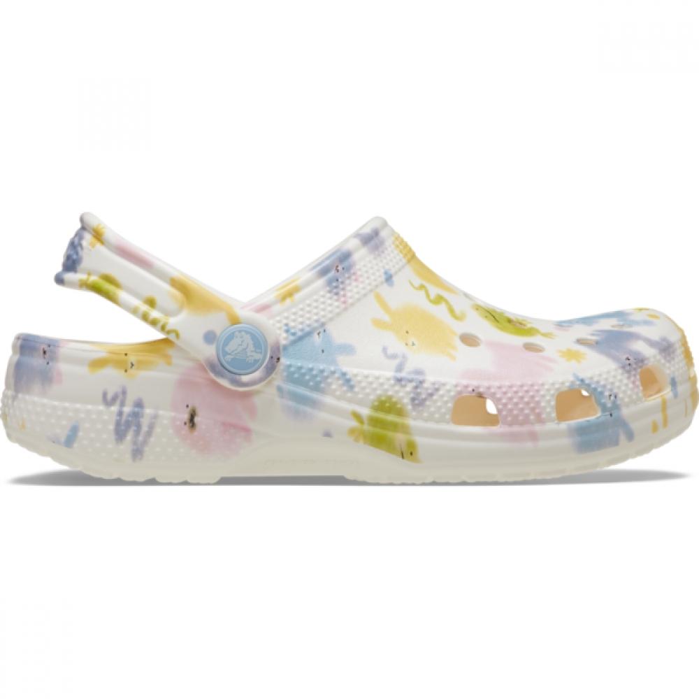 Crocs Classic Pastel Pet Clogs Kids Chalk 210995 0wv