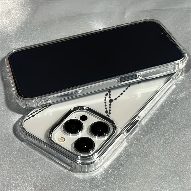 Крутой крест Мягкий чехол для телефона Для iPhone 17 16 15 14 13 12 11 Pro Max Air 17E 16E 7 8 Plus X XS XR SE2 Прозрачная крышка