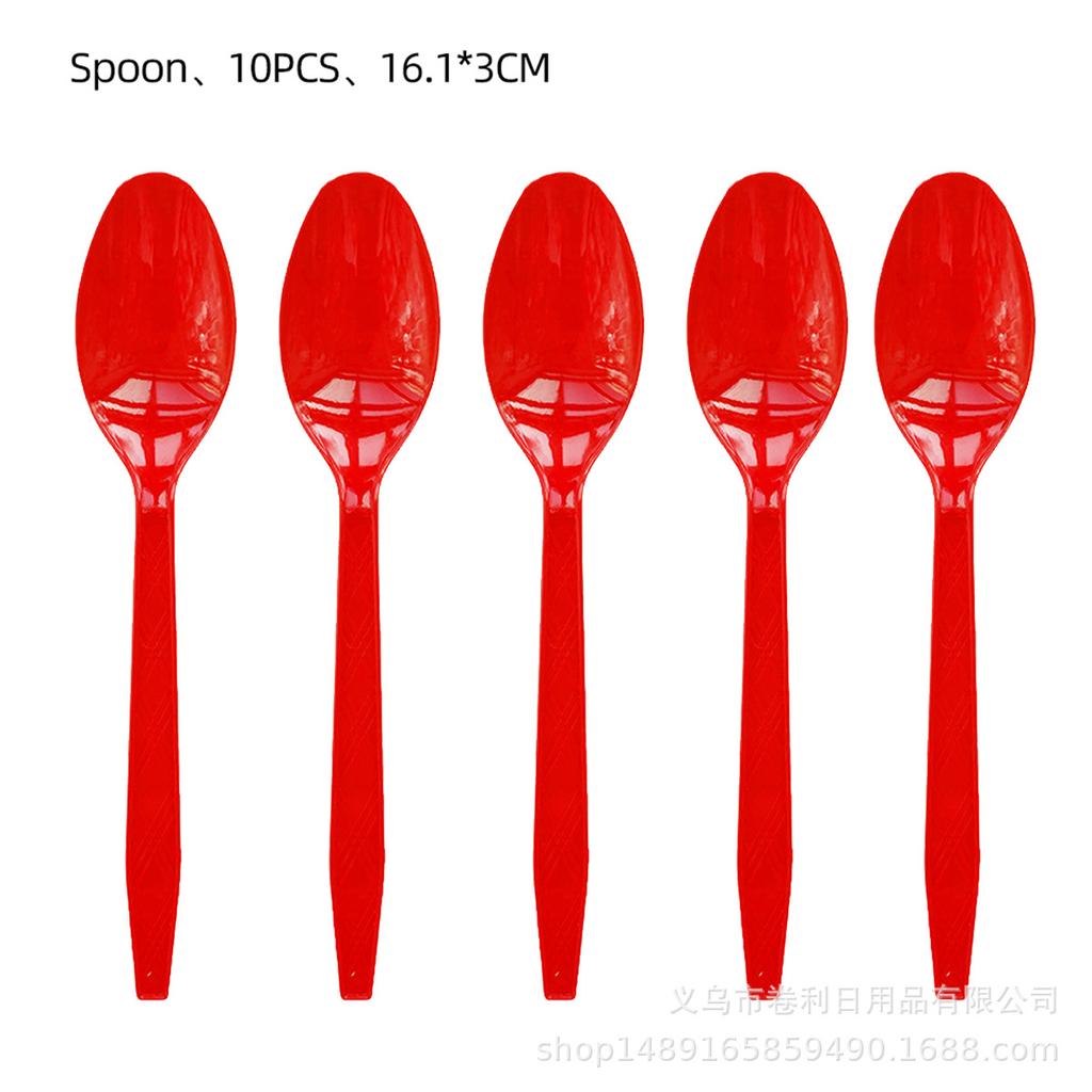 Color Polka Dot Birthday Theme Party Package Paper Cup Paper Plate Paper Towel Knife Fork Spoon Disposable Party Decoration