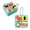 PLA 3D Printed Clicker Toys Cartoon Simulated Dessert Keychain New Keyboard Fidget Keychain  Gifts