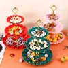 Cupcake Stand Fruit Plate Holder Desserts Snack Candy Buffet Stand Tower Christmas Wedding Party Cake Dessert