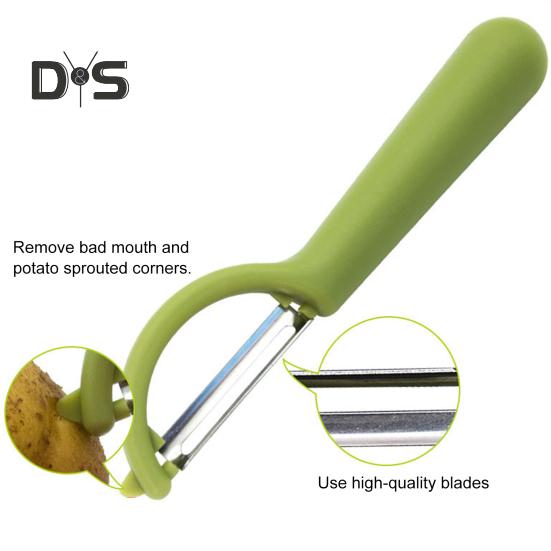 Легкая картофелечистка, простая в очистке, прочная картофелечистка для фруктов и овощей
